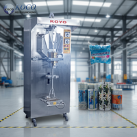 KOYO Ligne complète de production d'eau en sachet entièrement automatique/Machine de fabrication de sachets d'eau potable pure
