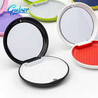 Boîte d'hygiène Guber Factory en plastique et silicone pour appareil dentaire, boîte de rangement invisible pour appareil orthodontique, boîte pour aligneur dentaire avec logo