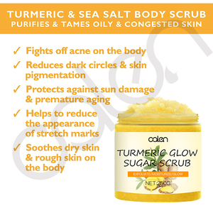 <span class=keywords><strong>Meilleur</strong></span> <span class=keywords><strong>Visage</strong></span> Lueur Éclaircissant Marque Privée 250g Corps Curcuma <span class=keywords><strong>Gommage</strong></span> - Product Image 6