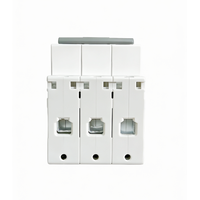 Disjoncteur miniature LINZIELE M80 homologué CE 3P C25 25A 230V 400V 6KA sur rail DIN pour distribution d'énergie industrielle