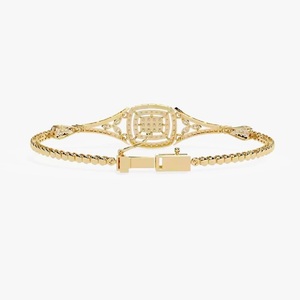 Mejor Moissanite Diamond Tennis Pulsera Plata/10K/14K Oro amarillo para mujeres Joyería fina Pulseras de diamantes - Product Image 3