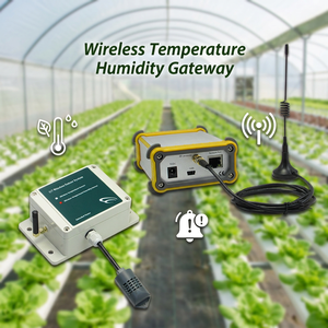 Registrador inteligente de temperatura y humedad ambiente para granja - Product Image 1