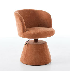Tabouret <span class=keywords><strong>de</strong></span> <span class=keywords><strong>bar</strong></span> pivotant à 360° réglable en hauteur OE HOME, <span class=keywords><strong>chaise</strong></span> <span class=keywords><strong>de</strong></span> salle à manger moderne rembourrée en chenille pour la maison, le bureau et l'hôtel - Product Image 4
