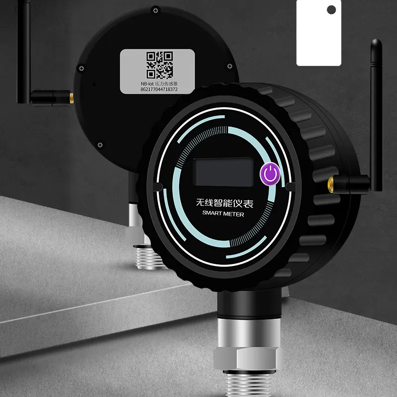 ZigBee Lora Nb-Iot WiFi 4G Drahtloser digitaler Druck messumformer sensor für Wasser Öl Flüssigkeit Piezo elektrischer Drucksensor