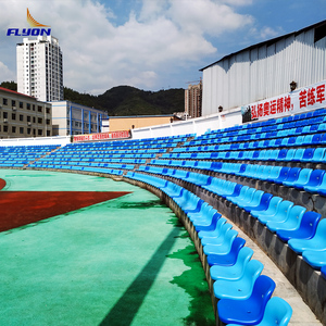 Asientos de estadio de plástico de instalación plana para estadio de fútbol y canchas deportivas - Product Image 5