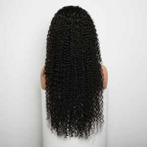 Peluca rizada brasileña Frontal de encaje 13x6 HD, peluca <span class=keywords><strong>con</strong></span> malla frontal de cabello humano de onda profunda 13x4 prearrancada de 30-40 pulgadas para mujer - Product Image 6