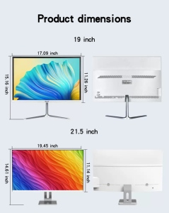 21.5 tất cả-trong-một chơi game PC giá rẻ Core i3 i5 i7 Intel DDR3 New LCD IPS Loa Barebone AIO monoblock máy tính xách tay Máy tính để bàn - Product Image 6