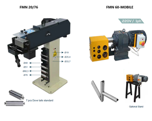 Máquina de entallado de tuberías motorizadas, FMN 20/76 y FMN 60 mobile - Product Image 2
