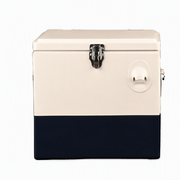 Glacières rétro de haute qualité, 15 litres, fabricant OEM, glacières en métal