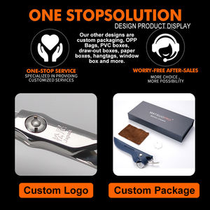 맞춤형 로고 7.5인치 초장형 애완동물 미용 가위 & 이발 가위 VG10 일본산 강철 절단 가위 - Product Image 6