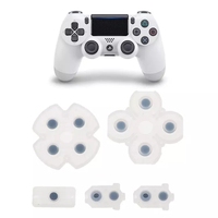 Pièces de rechange pour manette PS4, jeu de touches en Silicone conducteur pour PS4 JDM 030