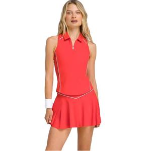 เสื้อกล้ามโปโลแขนกุดสำหรับผู้หญิงชุดเล่นกีฬาชุดเล่นกอล์ฟชุดเล่นเทนนิสระบายอากาศได้ดีกระโปรงเทนนิสออกแบบได้ตามต้องการ - Product Image 1