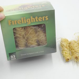 Allume-feu en laine de bois naturelle écologique pour barbecue, accessoires de barbecue, vente chaude - Product Image 2