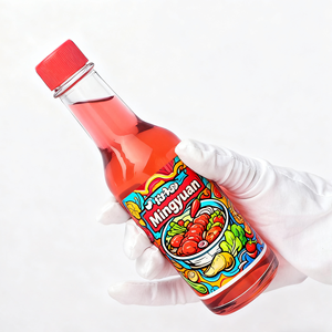 Empty 90ml150ml 250ml <strong>Hot</strong> <strong>Sauce</strong> Glass Bottle3oz 5oz 8oz Chilli Tomato <strong>Sauce</strong> Tabasco <strong>Sauce</strong> <strong>Bottles</strong> With Plastic Caps And Inner - Product Image 1