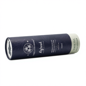 <span class=keywords><strong>Emballage</strong></span> de tube rond en <span class=keywords><strong>carton</strong></span> cosmétique de luxe sur mesure 10 ml 30 ml 50 ml pour flacon d'huile essentielle ou de parfum - Product Image 2