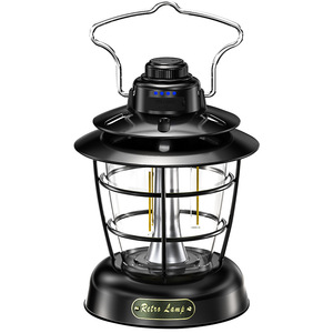 Type-c Retro Portable <b>Camping</b> Outdoor Tent Night Retro <b>Led</b> Light USB Rechargeable <b>Camping</b> Lamps - Product Image 2