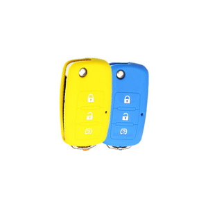 Yikailing – housse de protection en Silicone pour clé de voiture, 3 boutons, pour Huansu S2 S3, étui de protection pour télécommande - Product Image 3