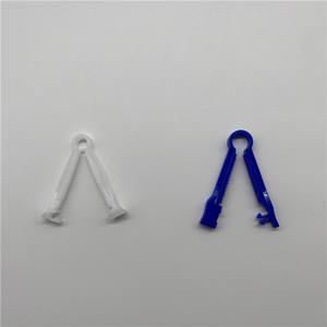 Pince de cordon ombilical médical gynécologique de laboratoire à usage hospitalier de couleur blanche ou bleue - Product Image 4