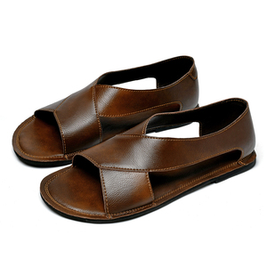 Sandalias de Verano para Hombre, Nueva Tendencia 2026, Originales al por Mayor, con Parte Superior de Cuero Genuino, Estilo Casual para Caminar - Product Image 4