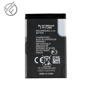 OEM toptan Li-ion şarj edilebilir 3.8v 500 860mah cep telefonu pil için Samsung