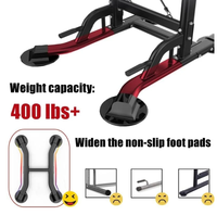 Station de dips fitness, Barres parallèles, Barres de traction, Barres de chin-up, Support de dips pour levée des jambes, Équipement de musculation à domicile
