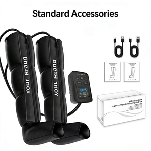 Système de récupération sportive par massage, bottes à compression d'air à 4 chambres pour machine de massage des pieds et des jambes - Product Image 6