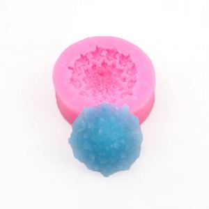 Moule à chocolat en forme de flocon de neige. Moule en silicone pour dentelle sucrée, moule à gâteau 3D en forme de queue de sirène pour fondant OEM/ODM - Product Image 1