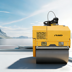 <span class=keywords><strong>Rouleau</strong></span> compresseur vibrant à double tambour FURD certifié CE avec pompe, moteur EPA 2026, haute efficacité, à vendre - Product Image 3