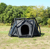 Vente directe d'usine Tente de camping familiale gonflable imperméable en polyester Tente pneumatique pour l'extérieur