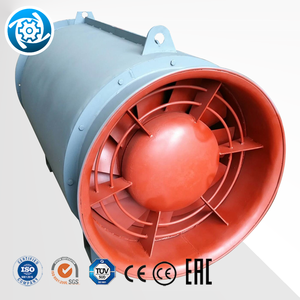 Quạt Hướng Trục Mỏ Than Quạt Thông Gió Dưới Lòng Đất Quạt Thông Gió Hầm Hở Quạt Phản Lực - Product Image 5