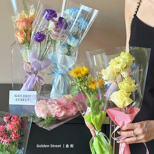 ขายส่งถุงบรรจุภัณฑ์กุหลาบช่อดอกไม้วันวาเลนไทน์ห่อชุดเดียว marsupialism - Product Image 1