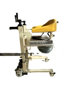 Chaise de transfert de patient durable avec système de réglage manuel pour l'<span class=keywords><strong>assistance</strong></span> à la réadaptation des <span class=keywords><strong>personnes</strong></span> âgées et handicapées - Product Image 6