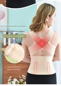 Faja Moldeadora de Espalda, Pecho y Abdomen con Botones <span class=keywords><strong>para</strong></span> Aplanar <span class=keywords><strong>el</strong></span> Vientre - Product Image 6