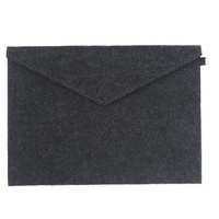 Classeur A4 en feutre transfrontalier Porte-fichiers en feutre Sac cadeau à bouton-pression Sacs en papier feutre Sacs en papier A4 logo personnalisé
