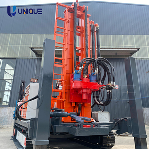 UNIQUE Rubber Crawler Type Water <b>Well</b> UY200 Rotary Drilling Rig 58KW Diesel Engine Pump Motor Max 300m Depth Competitive Price - Product Image 2