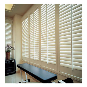 Giá tốt nhất tùy chỉnh kích thước điện PVC cửa sổ cửa chớp trồng cửa chớp giả gỗ bluetooth từ xa màn trập - Product Image 4