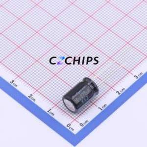 Condensador Electrolítico de Aluminio de Orificio Pasante 16YXJ470MFFC(8X11.5), D8xL11.5mm 470uF 20% 16V 640mA-100kHz - Product Image 1