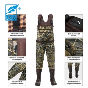 UOO, superventas, personalizado, Neopreno, Wader, pantalones de pesca - Product Image 5
