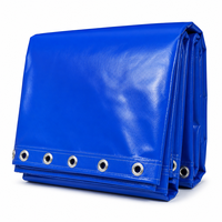Bâche en PVC/PE avec protection UV, tissu plastique en feuille de taille standard pour couverture agricole/industrielle