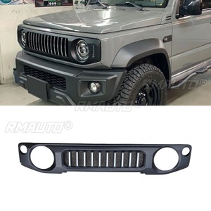 ชุดแต่งรอบคันสำหรับ Suzuki JIMNY ปี 2019-2024 กันชนหน้าพร้อมไฟ LED กระจังหน้าแบบ Racing กระจังหน้า กันชนหน้า อะไหล่ตกแต่งภายนอก - Product Image 2