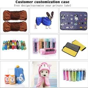 Personalizzato 100% In Microfibra Asciugamano Cane Morbido Lavabile Rapidamente Asciutto Assorbente Stampato Personalizzato Asciugamano Pet - Product Image 5