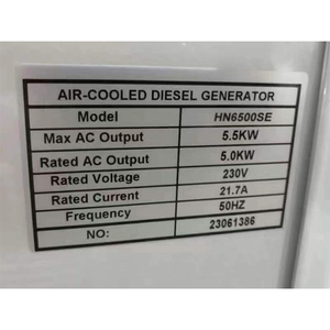Generador Eléctrico Diésel Portátil Súper Silencioso de 7kW Trifásico 110V 5kVA 6kVA 10kVA / <span class=keywords><strong>Alternador</strong></span> de 7.5 kW <span class=keywords><strong>10</strong></span> <span class=keywords><strong>KVA</strong></span> 15kW 10kW - Product Image 4
