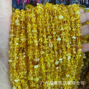 Gemya Bán Buôn Tự Nhiên Chất Lượng Cao Hổ Phách Hình Dạng Không Thường Xuyên Hạt Đá Quý Lỏng Hạt Đối Với Trang Sức Làm DIY - Product Image 5