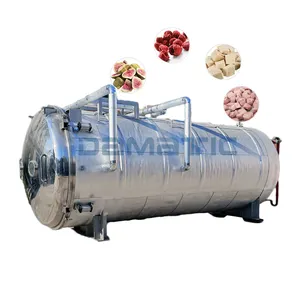 Industrial food freeze drying dried dry dryer mangoes ice cream fruity sour chewy candy equipment long service life for dog food