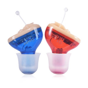 Goodmi การออกแบบที่ดีที่สุดมินิ Iic เครื่องช่วยฟังลําโพงในหูเครื่องช่วยฟังสีแดงสีฟ้าสีเบจ OEM ยอมรับเครื่องมือทําความสะอาด Giftbox GM-910 - Product Image 4