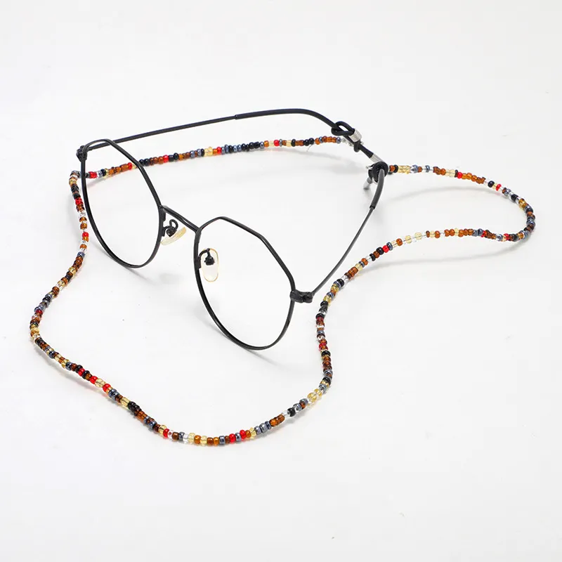 Mode Lesebrille Schnüre Anti-Lost Schnürsenkel Brillen halter Brillen halter Perlen Brillen Ketten Perlen Brillen Kette
