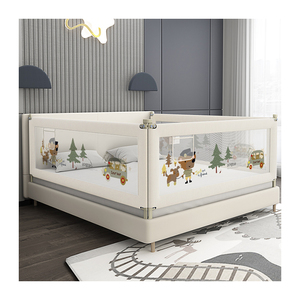 Rail de lit pour enfants Extra Long pliable réglable Fourniture d'usine Conception de protection pliante Garde-corps de sécurité Garde-corps - Product Image 5