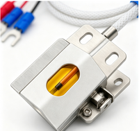 Sonde de température Pt100 en platine pour carrelage, thermistance, capteur de température, sonde cylindrique à coller sur surface