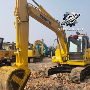 Excavatrice d'occasion Komatsu 130-7, marque japonaise d'origine, 13 tonnes, sur chenilles en caoutchouc, grande taille, modèle 2023, godet de 0,65 m, moteur - Product Image 4