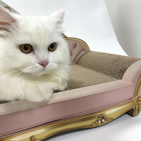 100% recyclé XXL taille 29.5 pouces salon luxe impérial concubine chaise chat griffoir canapé-lit pour gros chat